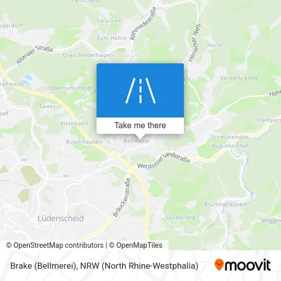 Карта Brake (Bellmerei)