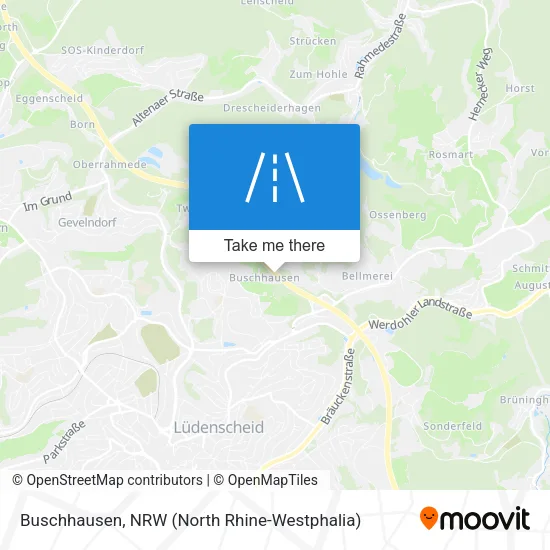 Карта Buschhausen