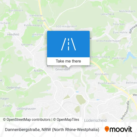 Dannenbergstraße map