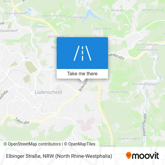 Elbinger Straße map