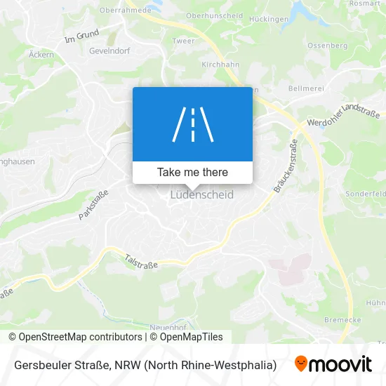 Gersbeuler Straße map