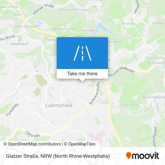Glatzer Straße map
