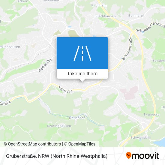 Grüberstraße map