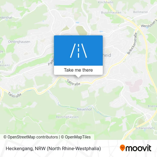 Карта Heckengang