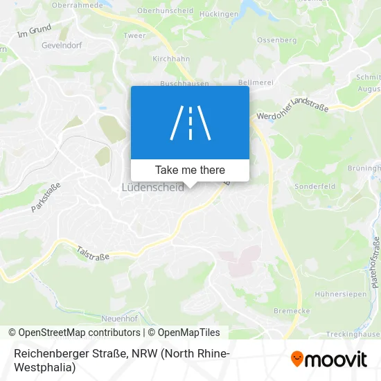 Reichenberger Straße map