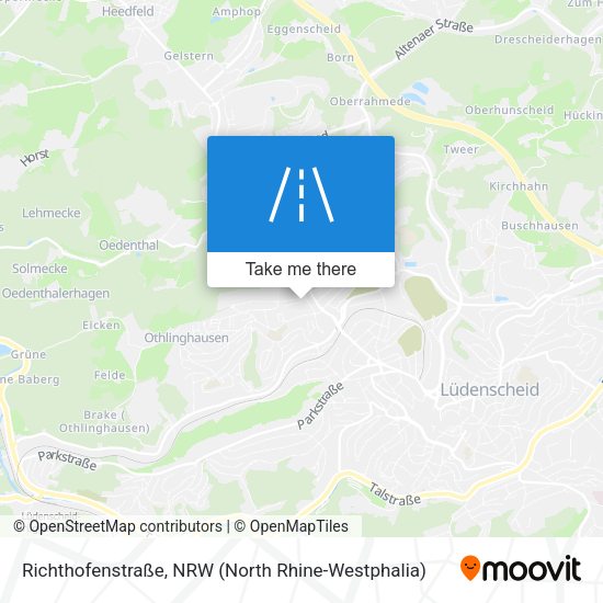 Richthofenstraße map