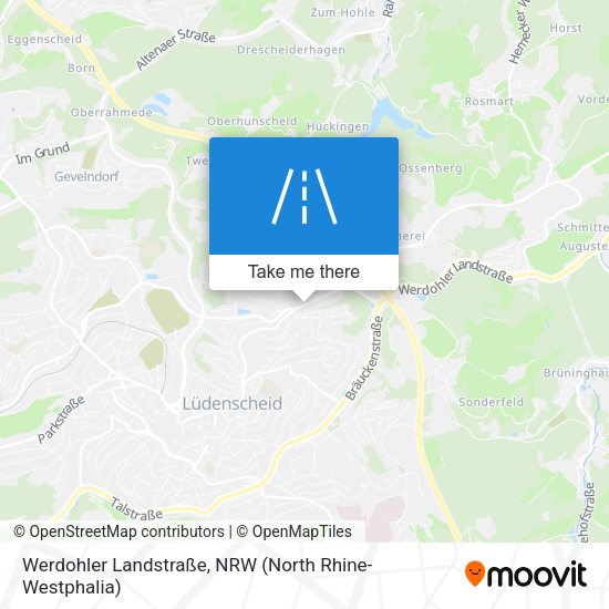 Werdohler Landstraße map
