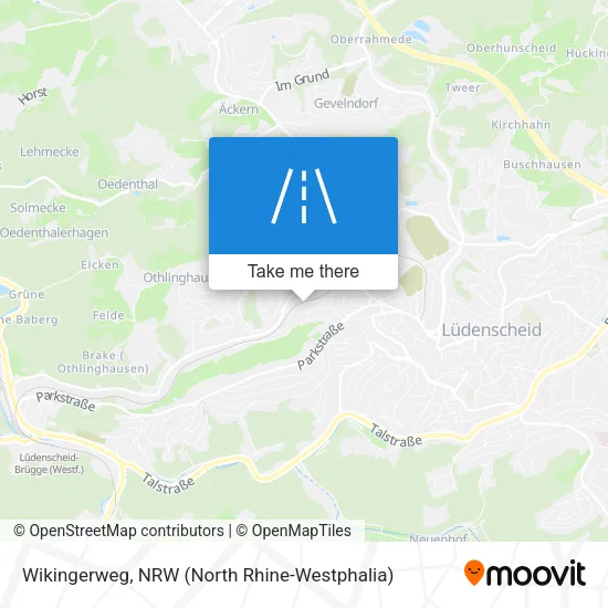 Карта Wikingerweg
