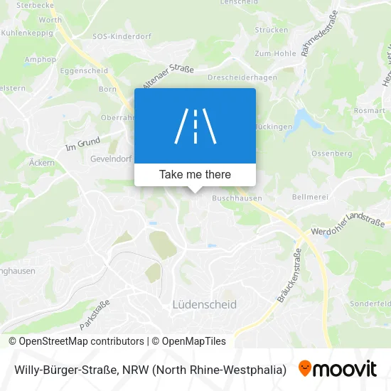 Карта Willy-Bürger-Straße