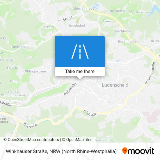 Winkhauser Straße map