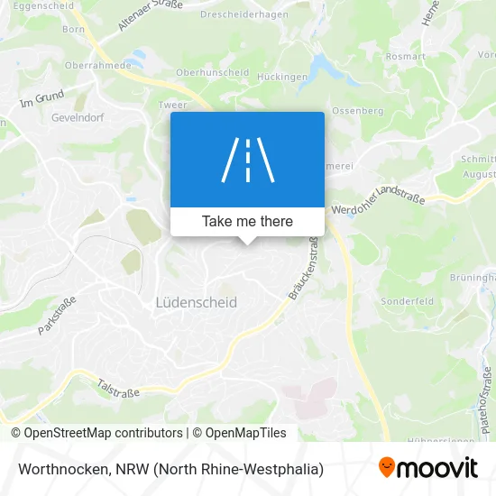 Карта Worthnocken