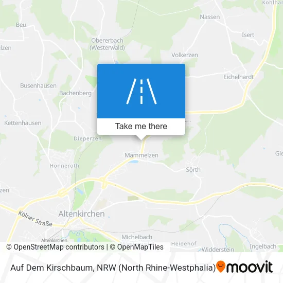 Карта Auf Dem Kirschbaum
