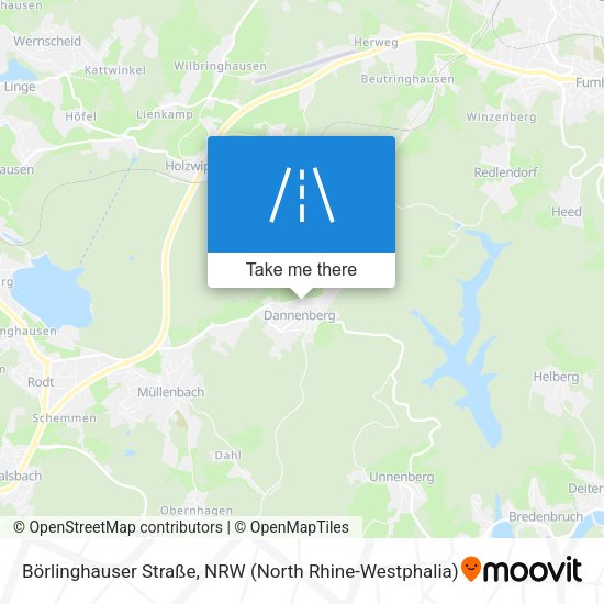 Börlinghauser Straße map