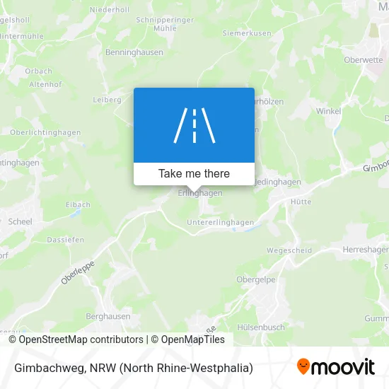 Карта Gimbachweg