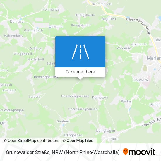 Grunewalder Straße map