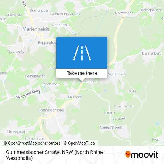 Gummersbacher Straße map