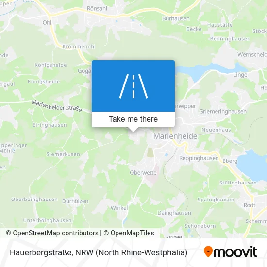 Hauerbergstraße map