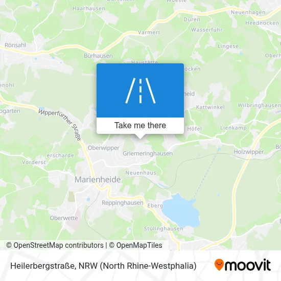 Heilerbergstraße map