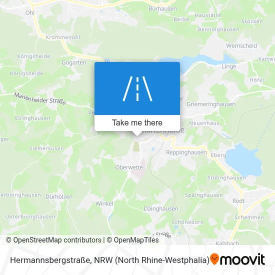 Hermannsbergstraße map