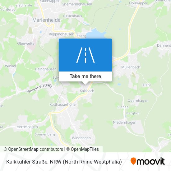 Kalkkuhler Straße map