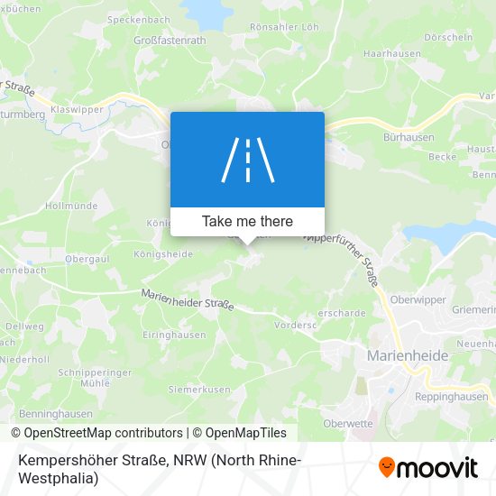 Kempershöher Straße map