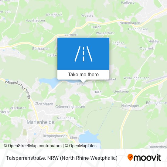 Talsperrenstraße map