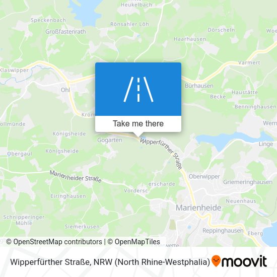 Wipperfürther Straße map