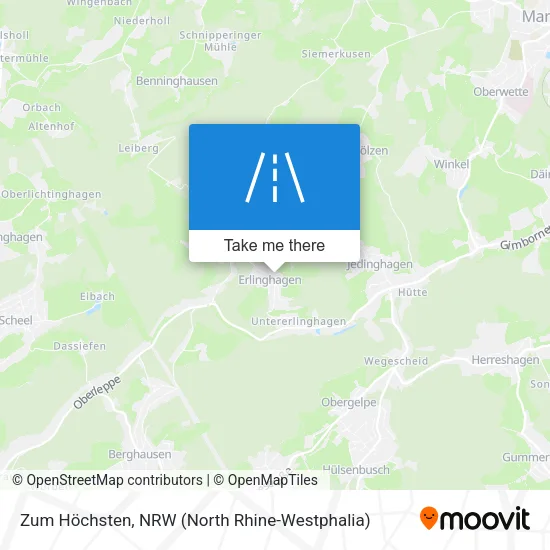 Карта Zum Höchsten