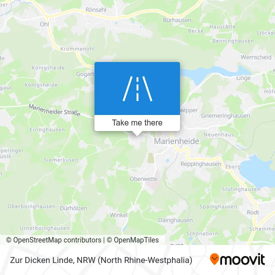 Zur Dicken Linde map
