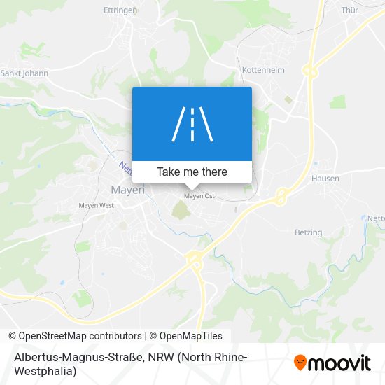 Albertus-Magnus-Straße map