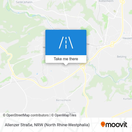 Allenzer Straße map