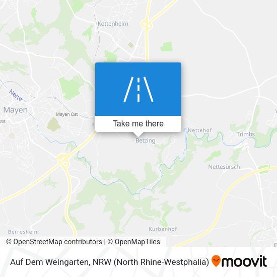 Auf Dem Weingarten map