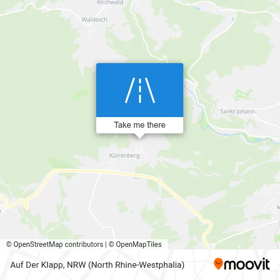 Auf Der Klapp map