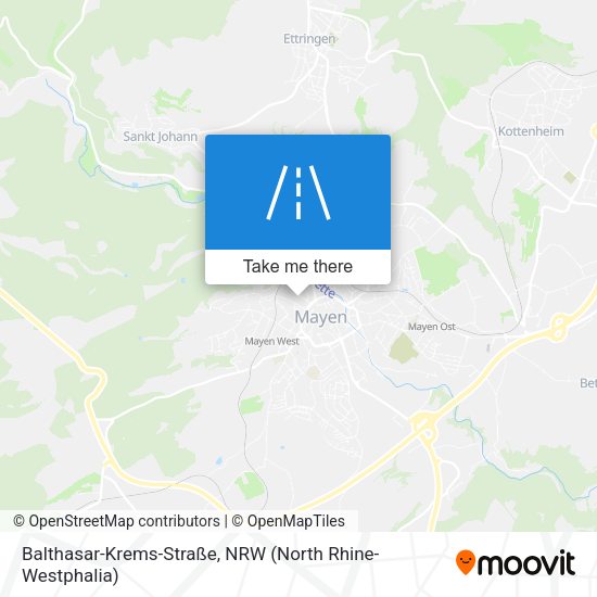 Balthasar-Krems-Straße map