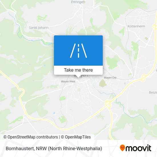 Карта Bornhaustert