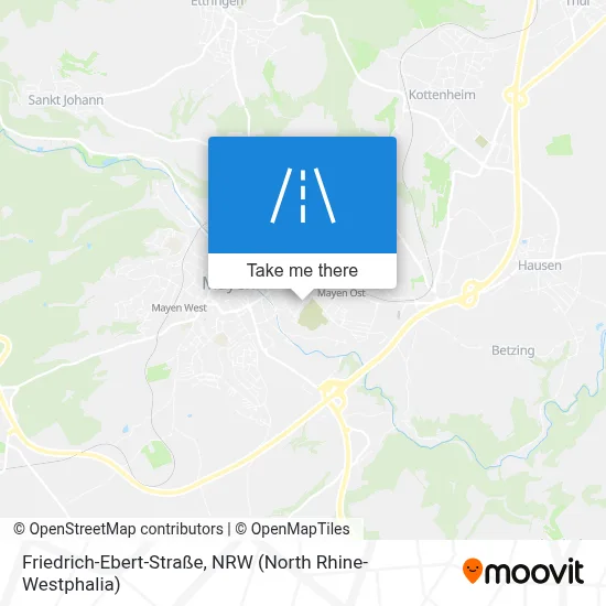 Friedrich-Ebert-Straße map