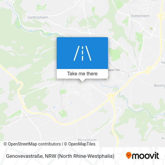 Genovevastraße map