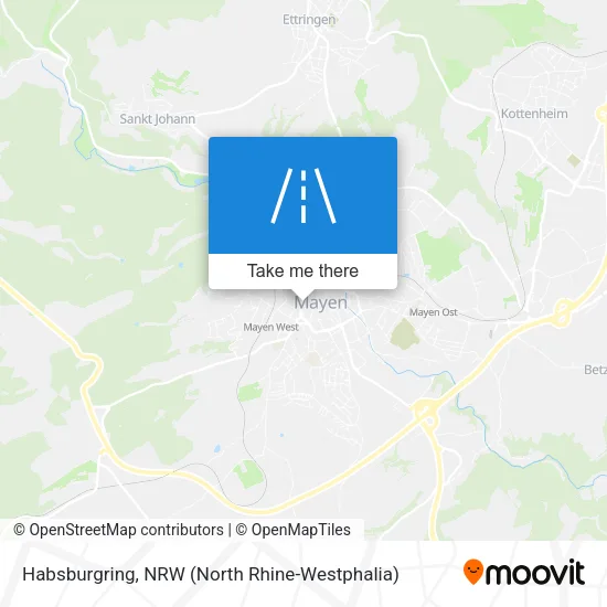 Карта Habsburgring
