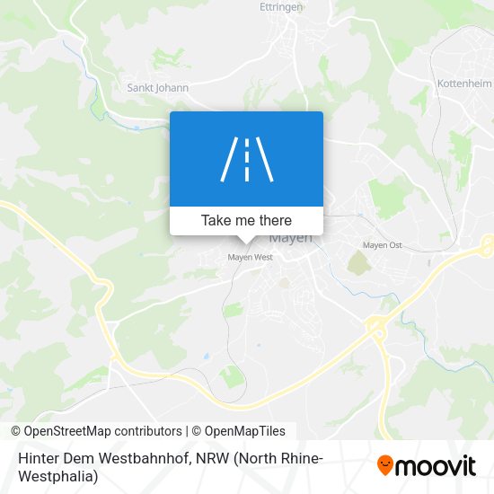 Hinter Dem Westbahnhof map