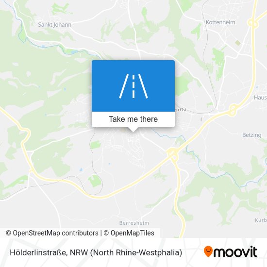 Hölderlinstraße map