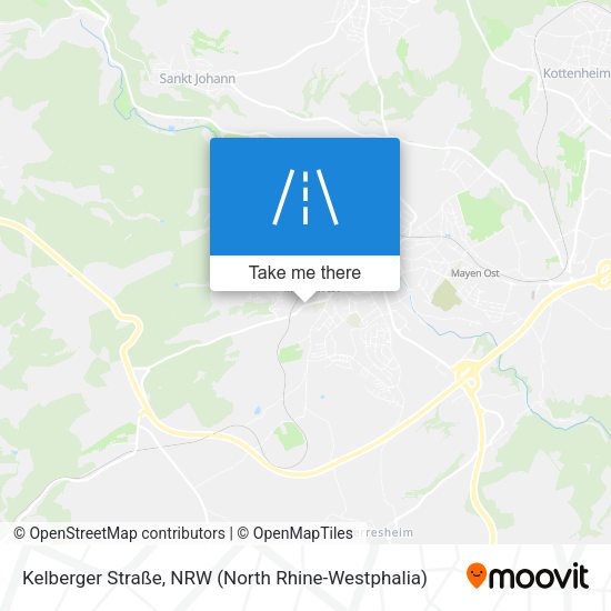 Kelberger Straße map