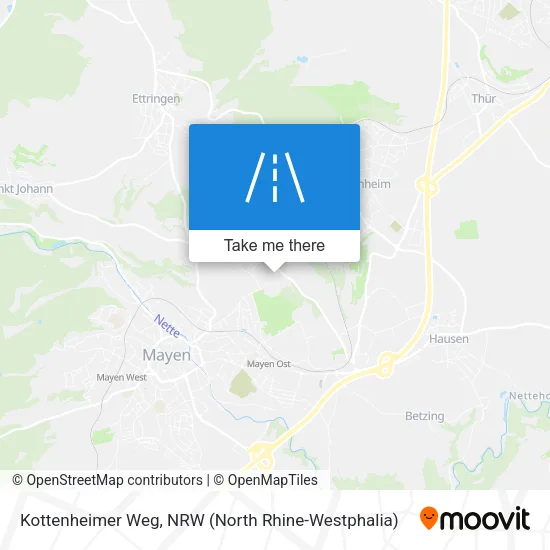 Карта Kottenheimer Weg