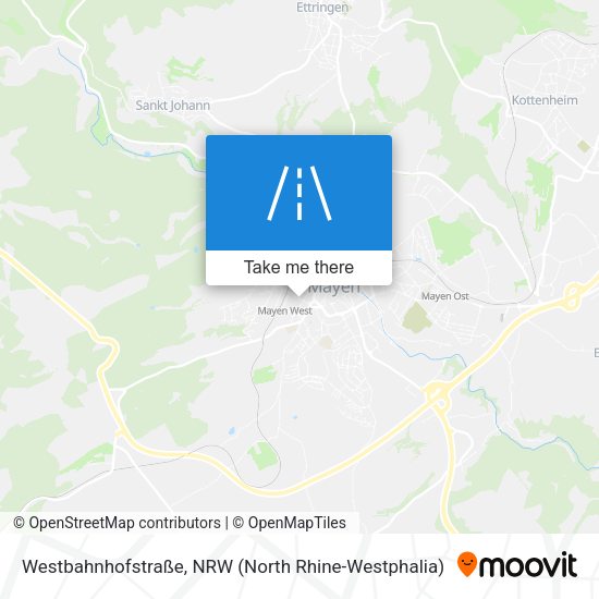 Westbahnhofstraße map