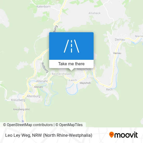 Leo Ley Weg map