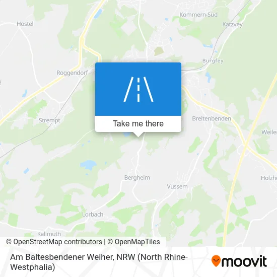 Am Baltesbendener Weiher map