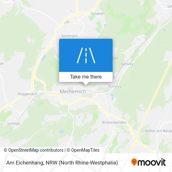 Карта Am Eichenhang