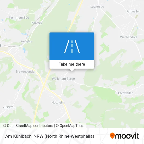 Am Kühlbach map