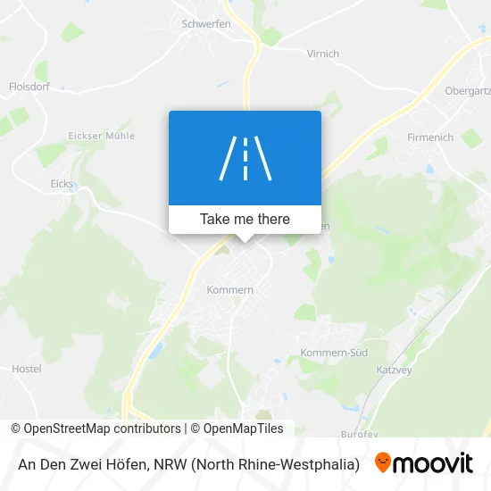 Карта An Den Zwei Höfen