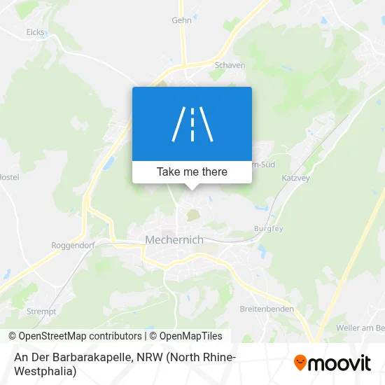 An Der Barbarakapelle map