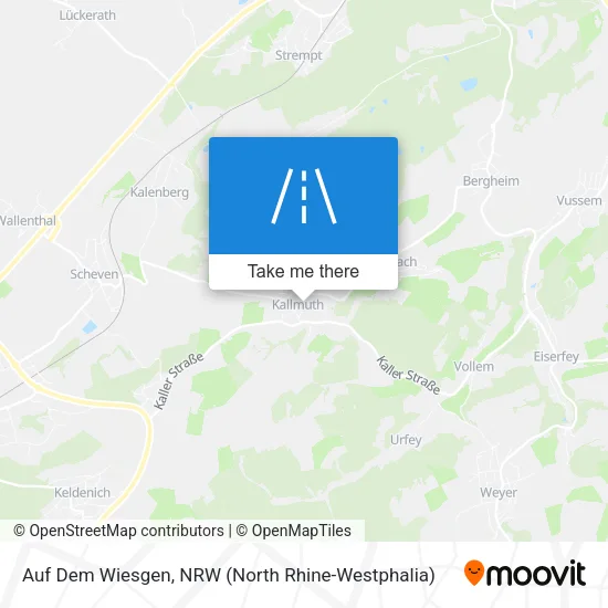 Карта Auf Dem Wiesgen